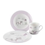 Set-3-porcellane-bambino-Pink-Bike