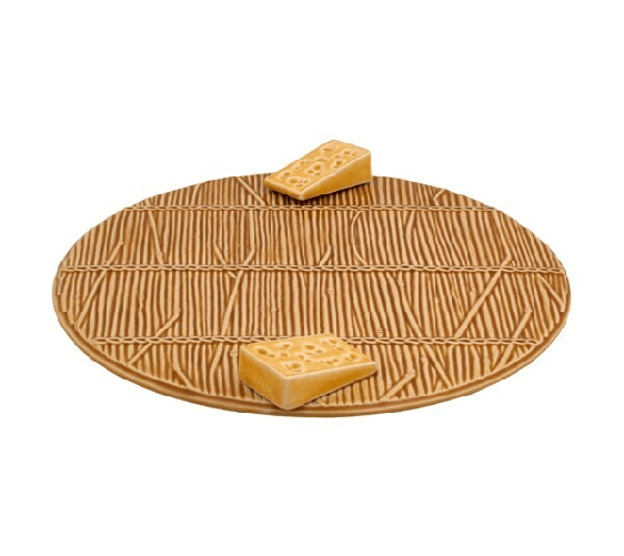 Vassoio per formaggi giallo (queijeiras) Ø 32