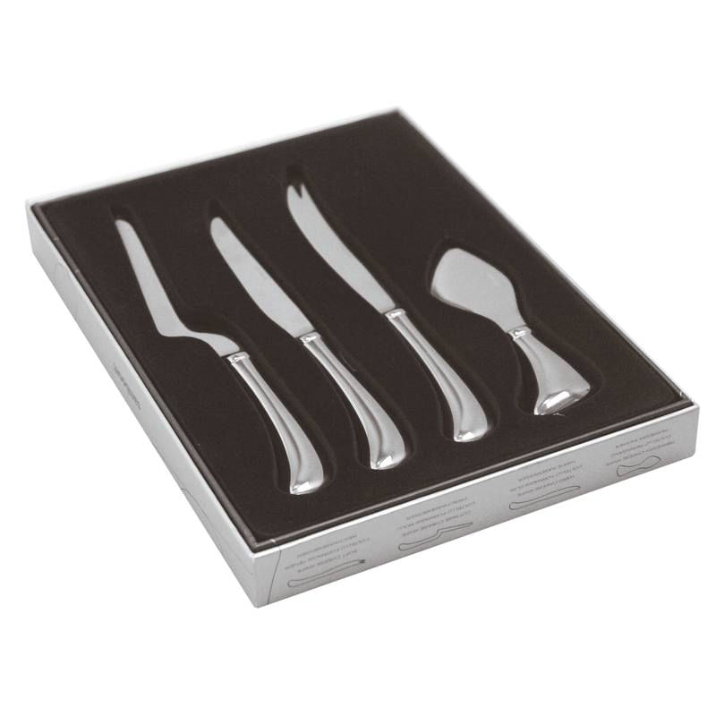 Set-4-coltelli-formaggio-Cheese-Living-acciaio-inox