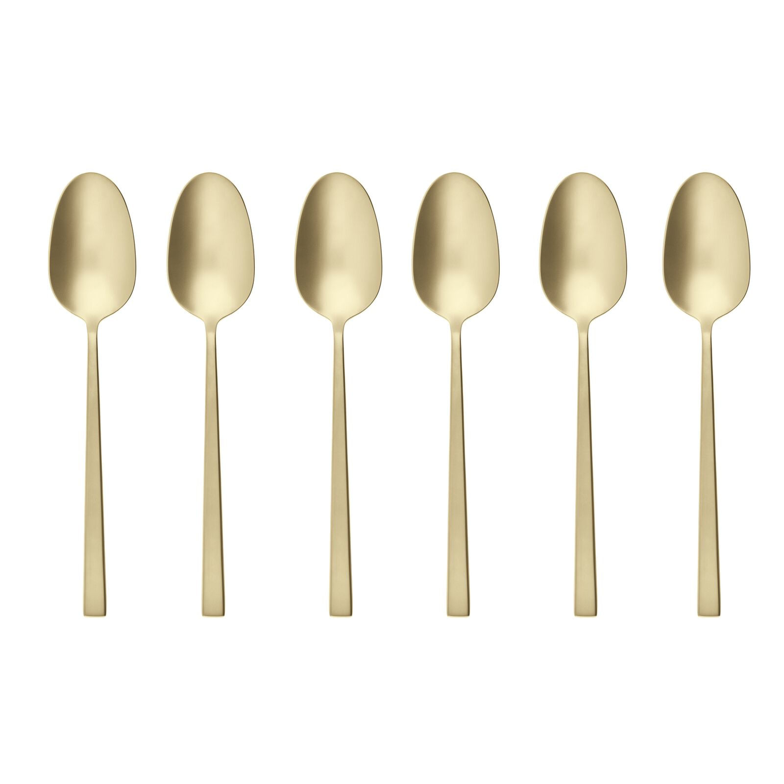 Sambonet Rock Cucchiaino da caffè Acciaio inox Champagne 6 pz