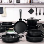 Wok-antiaderente-con-coperchio-Titan-pro-cm.-30-double-induction