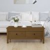 Tavolino-da-Salotto-Miele-100x50x40-cm-Legno-Massello-di-Pino
