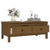 Tavolino-da-Salotto-Miele-100x50x40-cm-Legno-Massello-di-Pino