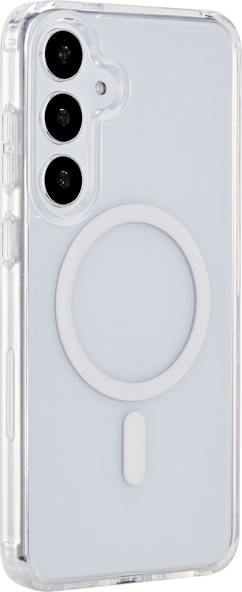 eSTUFF-ES67403000-custodia-per-cellulare-17-cm--6.7--Nero--Cover-for-INFINITE-OSLO-S24-Galaxy---Clear-Magnetic-Cover.---