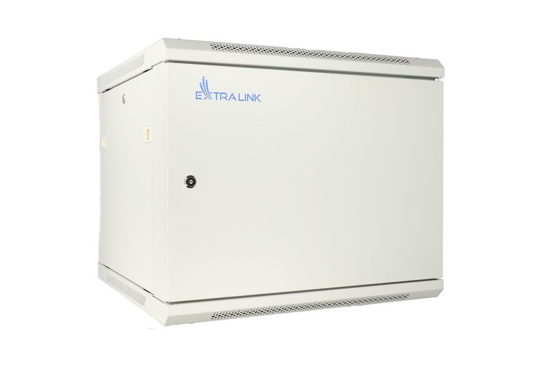 Extralink-12U-600x450-ASP-Grigio-|-Armadio-per-montaggio-rack-|-parete-porta-di-metallo