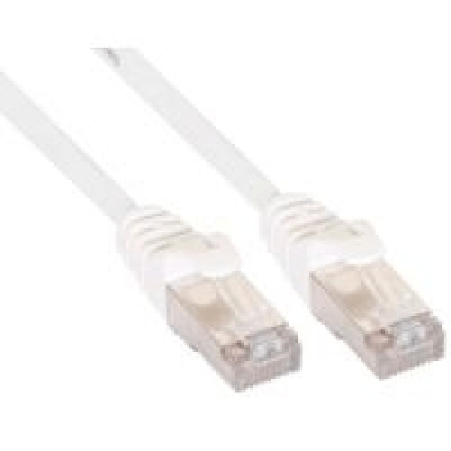 Cavo-patch---SF-UTP---Cat.5e---bianco---3m