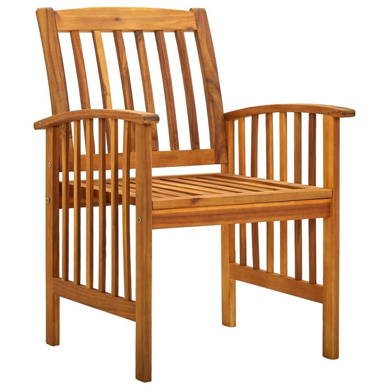 vidaXL-Sedie-da-Pranzo-per-Giardino-3pz-Cuscini-in-Massello-di-Acacia