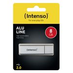 Intenso-Alu-Line-Chiavetta-USB-8Gb-Argento