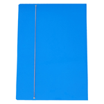 CARTELLINA C/ELASTICO cartone plastificato 50X70CM AZZURRO 57EL