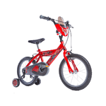 Bicicletta da Bambino Cars Ruota 16 Pollici Bici con Rotelle Freni