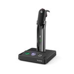 Yealink WH63 Teams Auricolare Wireless A clip, A Padiglione, In-ear Ufficio Micro-USB Base di ricarica Nero