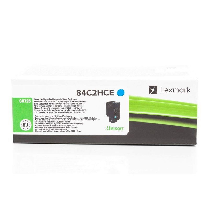 Cartuccia-Toner-Ciano-Lexmark-84C2HCE-per-CX725