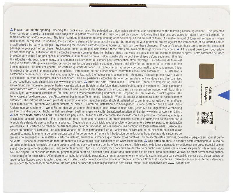 Toner-Magenta-Lexmark-74C2HM0---Alta-Capacita