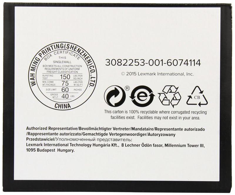 Toner-Magenta-Lexmark-74C2HM0---Alta-Capacita