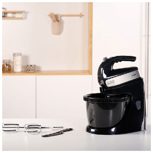 Black-Decker-BXMXA500E-Sbattitore-con-Ciotola-500W-5-Velocita-