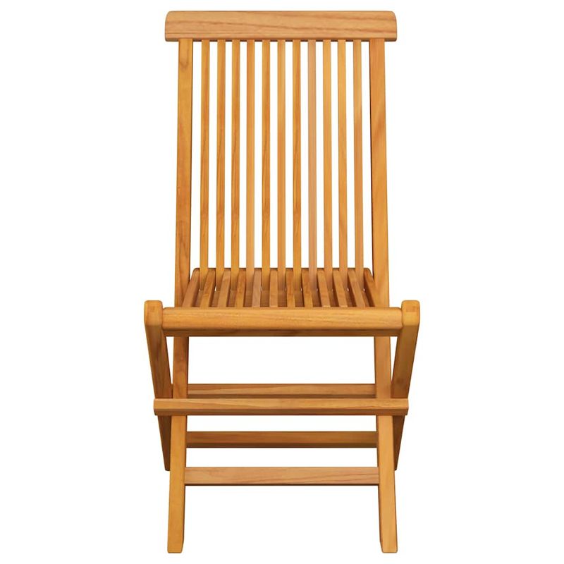 Sedie-da-Giardino-con-Cuscini-Rossi-4-pz-Massello-di-Teak