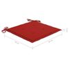 Sedie-da-Giardino-con-Cuscini-Rossi-4-pz-Massello-di-Teak
