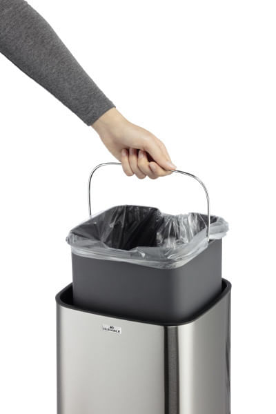 DURABLE-Cestino-con-sensore-no-touch-12L-argento-metallizzato-Durable