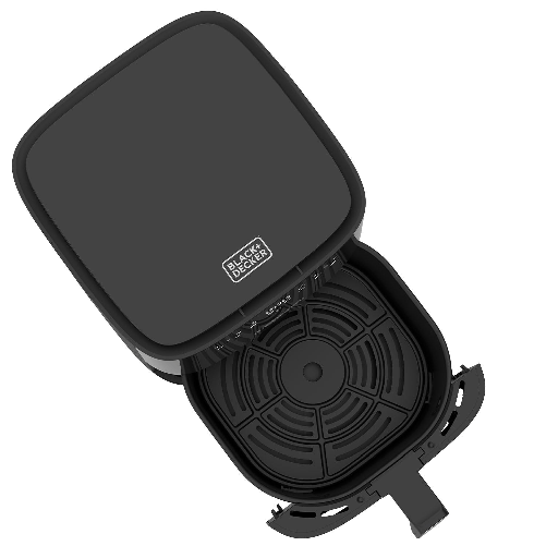 Black-e-Decker-Friggitrice-ad-aria-5-Litri--1450-W-Display-digitale-Temperatura-fino-a-200C-Timer-fino-a-90-minuti