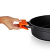 Casseruola-Bassa-Serie-Orbegozo-CBD-28-L---Alluminio-Pressofuso-Indeformabile---Manici-in-Silicone---Coperchio-in-Vetro