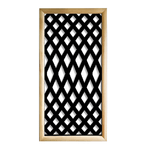 SIVIGLIA - Moduli Decorativi in Legno e PVC bianco / 73x148 cm