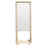 MACCHIE - Separè - Paravento modulabile - 70x190cm - in Legno e PVC Nero