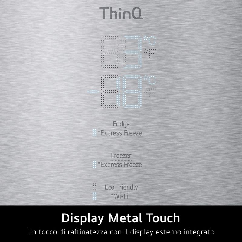 Frigorifero-Lg-GBB569NSAGB-Noble-steel-Noble-steel