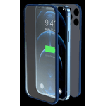 Cover & Vetro Totale protezione per iPhone 12 Blu