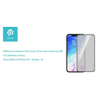 Devia Pellicola Full 3D vetro temperato Privacy per iPhone Xs 5.8