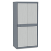 Armadio-plastica-Terry-1002564-WAVE-Jumbo-3900-Grigio-chiaro-e-scuro