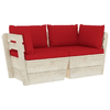 Divano-da-Giardino-a-2-Posti-su-Pallet-con-Cuscini-Legno-Abete