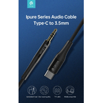 Devia Cavo Audio placato Oro da Tipo-C a Jack 3.5mm Lunghezza 1 MT Marca