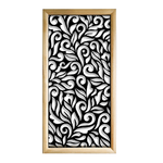 DECOR  - Moduli Decorativi in Legno e PVC bianco / 98x98 cm