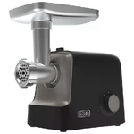 Black & Decker Black e Decker BXMMA2200E Tritacarne 2200W 2 potenze funzione reverse estrusione a spirale inox