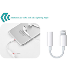 Adattatore per Audio Jack 3,5 a Apple Lightning iPhone