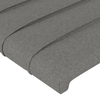 Testiera-4-pz-Grigio-Scuro-90x5x78-88-cm-in-Tessuto
