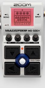 Zoom-Multieffetto-Chitarra-Multistomp-MS-50g-Bianco