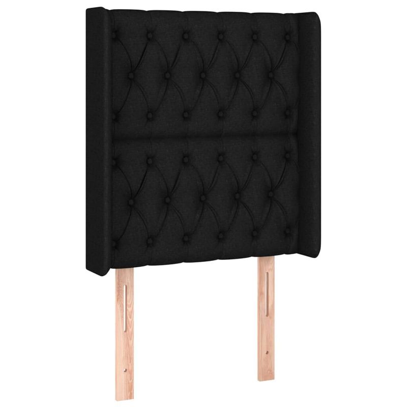 Testiera-ad-Orecchio-Nera-83x16x118-128-cm-in-Tessuto