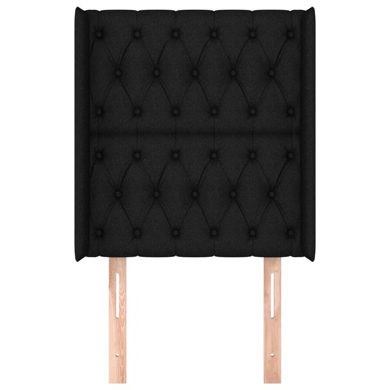 Testiera-ad-Orecchio-Nera-83x16x118-128-cm-in-Tessuto