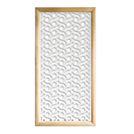 BODIES - Moduli Decorativi in Legno e PVC nero / 47x94 cm