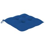vidaXL-Sedie-da-Giardino-2-pz-con-Cuscini-in-Legno-Massello-di-Teak