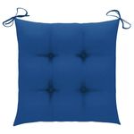 vidaXL-Sedie-da-Giardino-2-pz-con-Cuscini-in-Legno-Massello-di-Teak