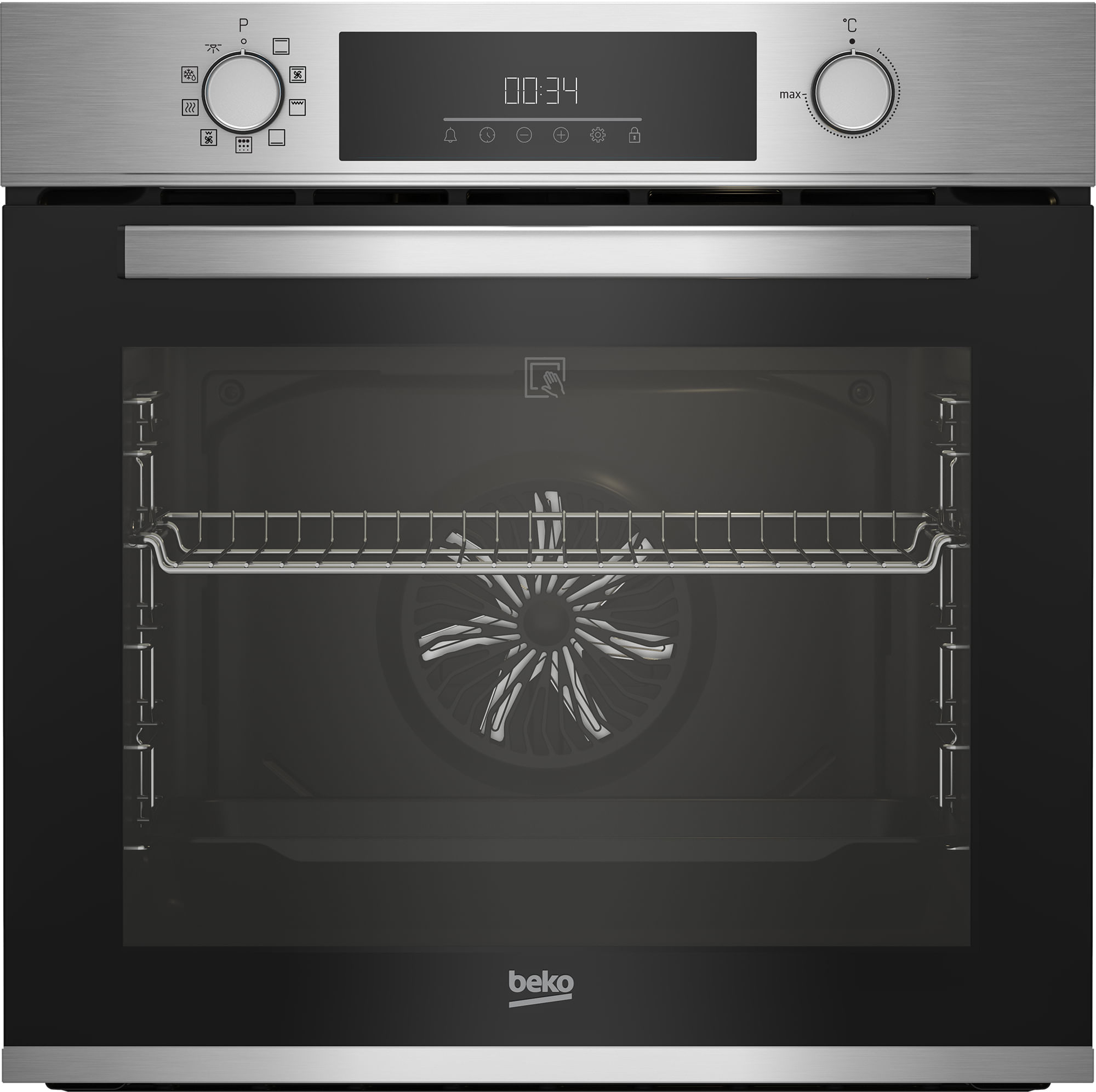 Beko Forno Elettrico Beko BBIE12301XMP - 72 Litri, Pirolitico, Classe A