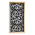 SQUIRT  - Moduli Decorativi in Legno e PVC bianco / 47x94 cm