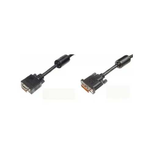 Digitus ASSMANN Electronic AK-320300-030-S cavo e adattatore video 3 m DVI D-sub (DB-25) Nero