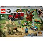 Lego Set di Costruzioni Lego 76965 Dinosaur Missions: Stegosaurus Discovery 420 Pezzi