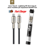 Cavo Dati USB C - Lightning con ESPOSITORE (DEBFZALC096)