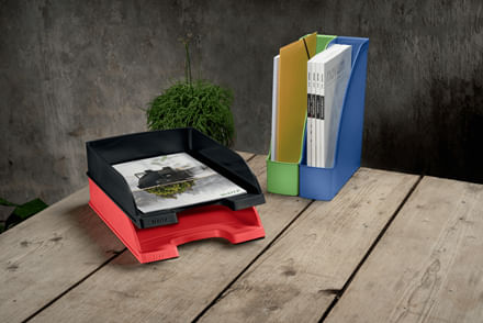 LEITZ-Vaschetta-portacorrispondenza-in-A4-blu-chiaro-Leitz-Recycle