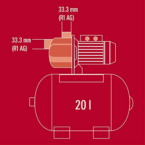 Einhell-GC-WW-6538-Set-Autoclave---650-W-20-L-3800-L-h