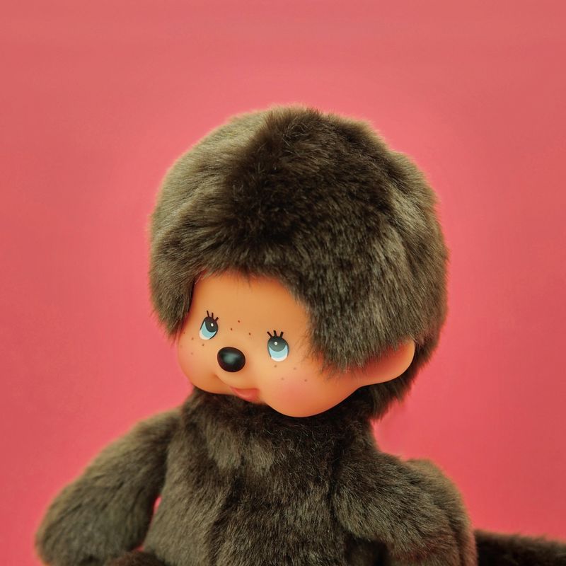 Peluche-Bandai-Monchhichi-Stuffed-Animal